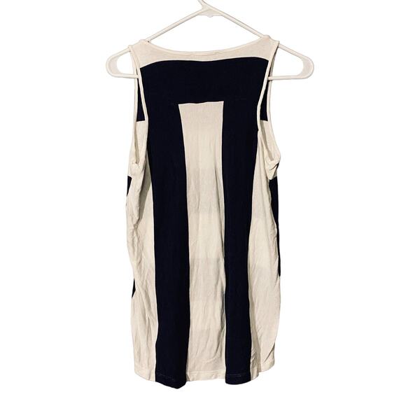The Limited Blue & White Striped Sleeveless Nautical Tank Top Women Sz S - Picture 2 of 6